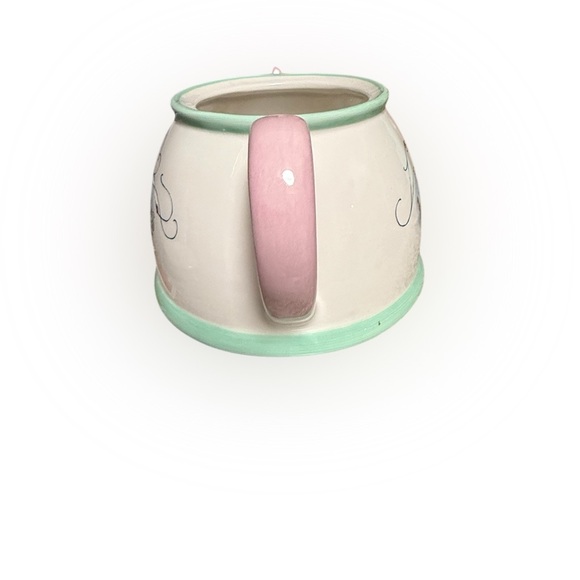 Vintage Peter Rabbit Ceramic Teapot with Pink Handle – Beatrix Potter - Picture 11 of 16